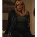 Poker Face 2023 Chloë Sevigny (Ruby Ruin) Black Leather Jacket